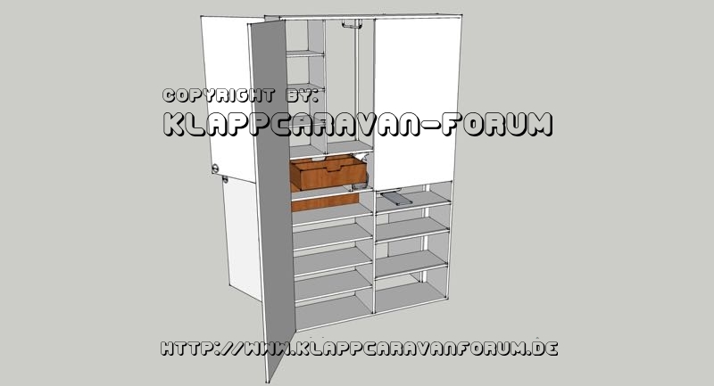 Papillon - Kleiderschrank