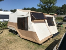 1979er Combi Camp Speed auf dem Campingpark Heidewald Sassenberg