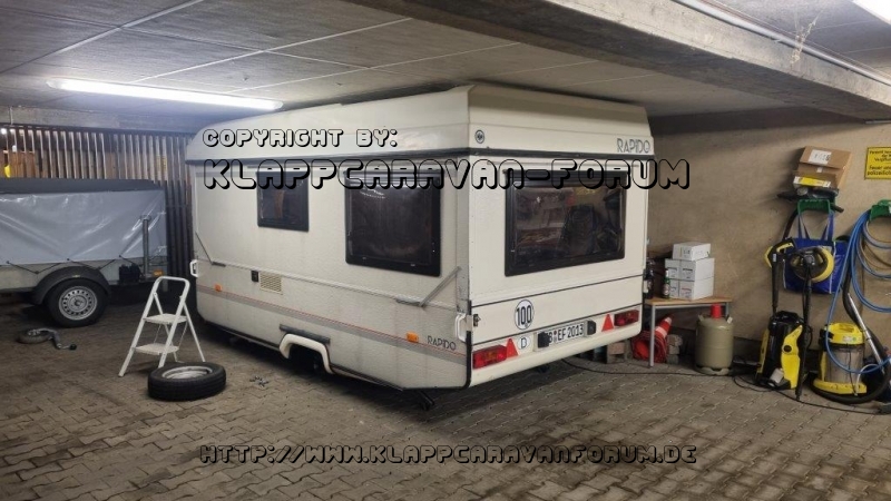 ..vorher aber erstmal in die Garage pressen