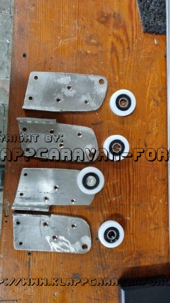 Umbau Dachführung von Gleiter auf Rollen