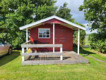 Hütte außen