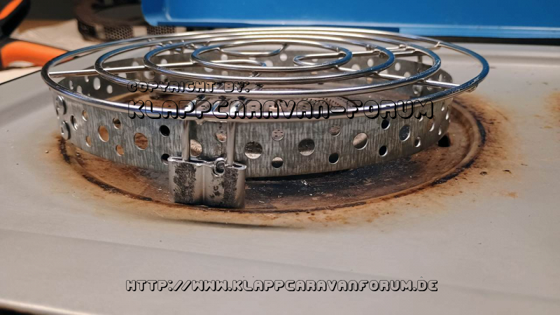 Neue Topfhalter Campingaz Excellerate 400