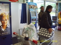 Mopedtour Frankreich - Einkauf