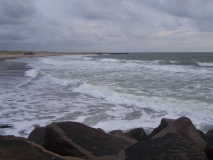 Langerhuse DK Sommer 2008 - Meer nach dem Sturm