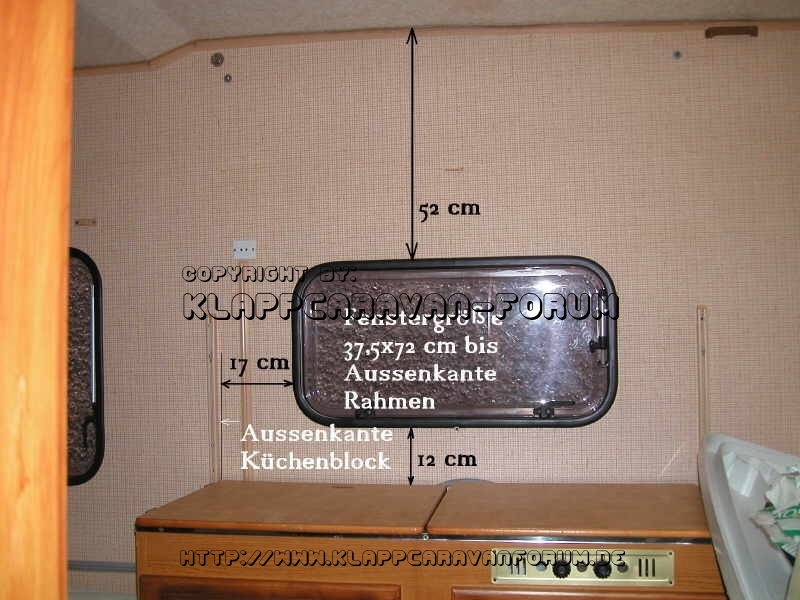 Fenstermaße Esterel CA 34