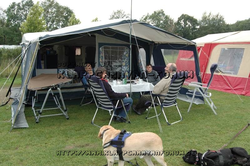 Grüppchen unter Sonnensegeln 1