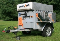 ...Umbau zum offroadfähigen Zeltanhänger
