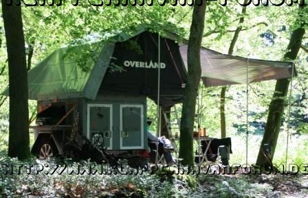 ...Umbau zum offroadfähigen Zeltanhänger