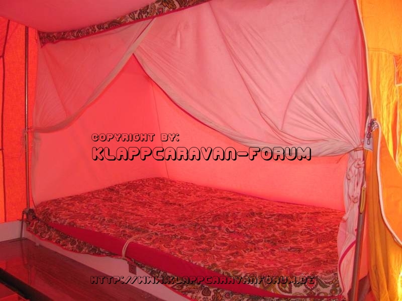 Trigano 500 - Bett rechts Schlafkabine