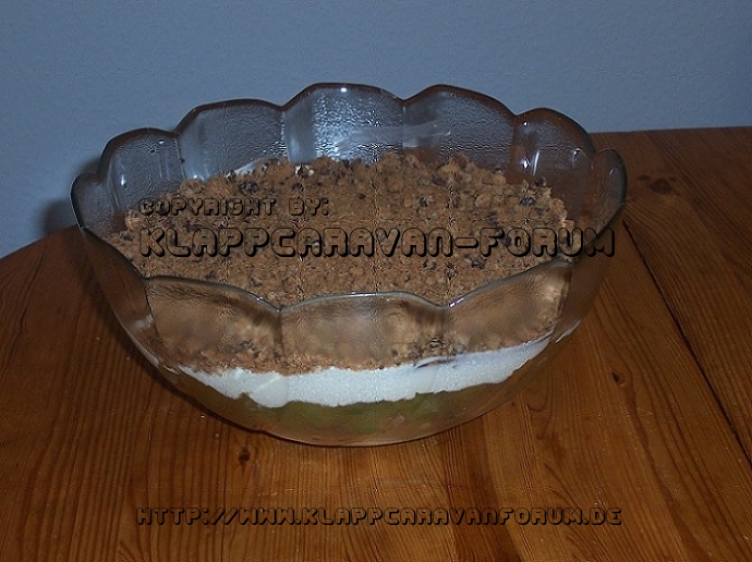 Weintrauben mit Mascarpone-Creme
