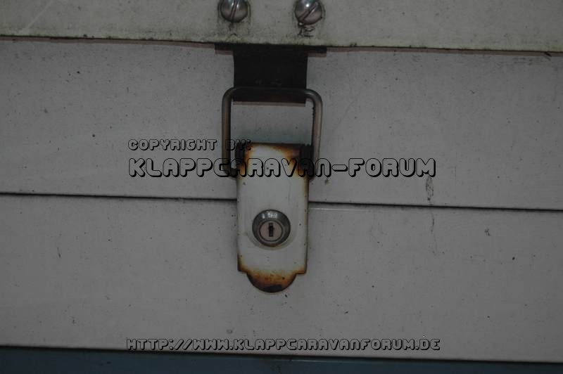 Trigano 5GF - Deckelverschluss