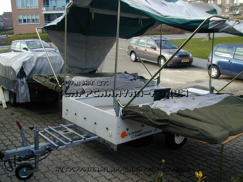 Conway Cambridge DL - Deichselseite aufgeklappt