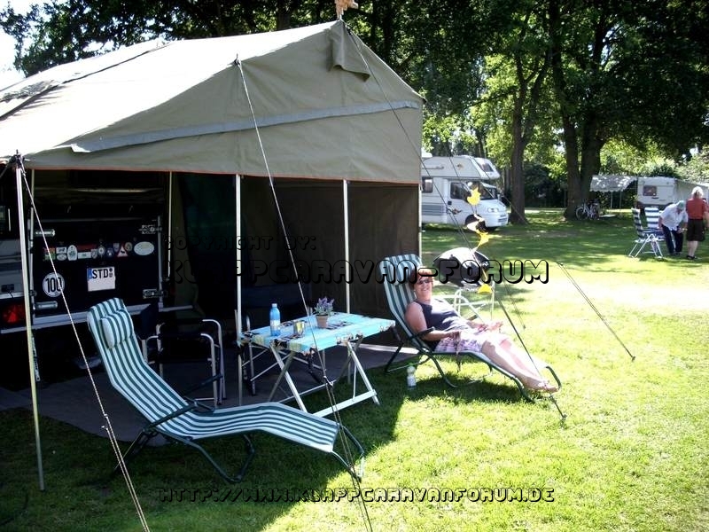 Camping an der Elbe