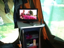 Camping an der Elbe