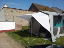 Sonnenvordach selbst basteln